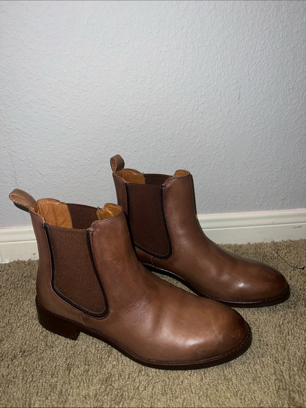 Thursday Boot Company Women's Brown Leather Duchess Boot - Size 10